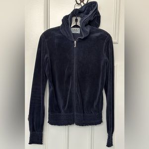 EUC Navy Blue Vintage Juicy Couture Velour Track Suit